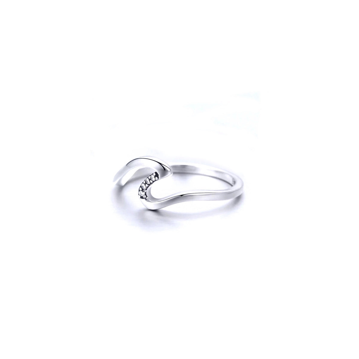 Sparkle Wave Ring