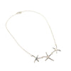 Dancing Starfish Necklace in Sterling Silver