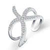Sparkly starfish ring