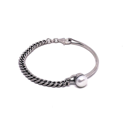 The World is Your Oyster Bracelet in Sterling Silver